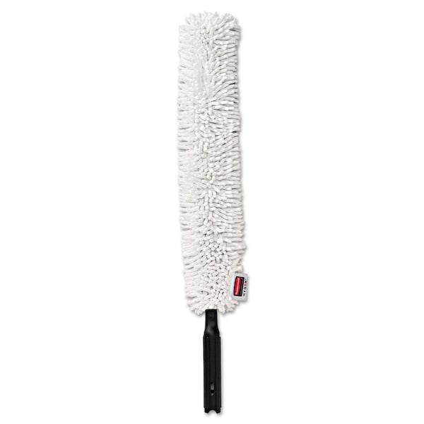 Rubbermaid Commercial HYGEN Quick-Connect Flexible Dusting Wand, 28 3/8" Handle FGQ85200WH00 - main